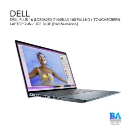 DELL PLUS 16 (LDB06250-7144BLU) 16″ FULLHD+ TOUCHSCREEN LAPTOP 2-IN-1 ICE BLUE [Pad Numérico]