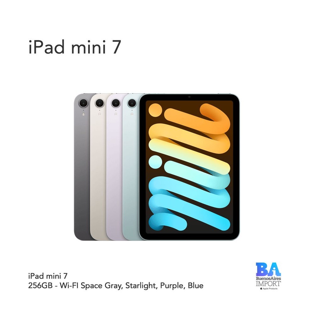 iPad mini 7 - 256 GB Wi-Fi