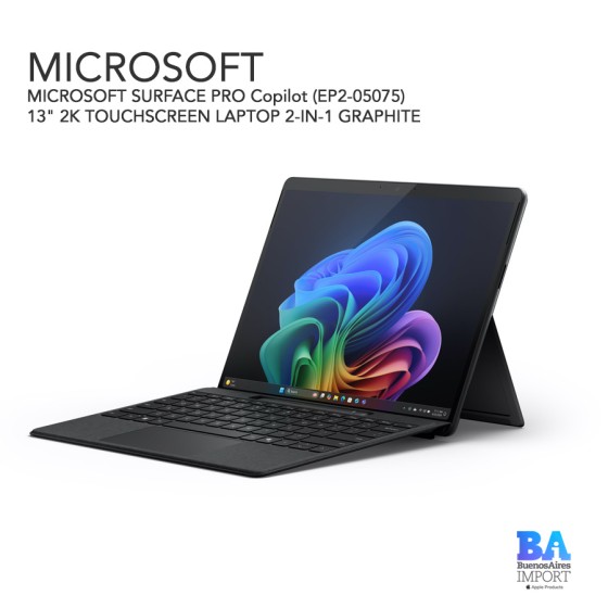 MICROSOFT SURFACE PRO Copilot (EP2-05075) 13" 2K TOUCHSCREEN LAPTOP 2-IN-1...