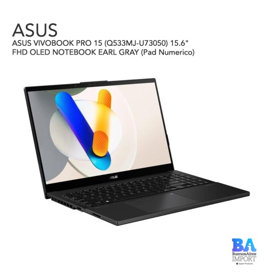 ASUS VIVOBOOK PRO 15 (Q533MJ-U73050) 15.6" FHD OLED NOTEBOOK EARL GRAY (Pad...