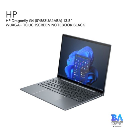 HP Dragonfly G4 (8Y563UA) 13.5" WUXGA+ TOUCHSCREEN NOTEBOOK BLACK