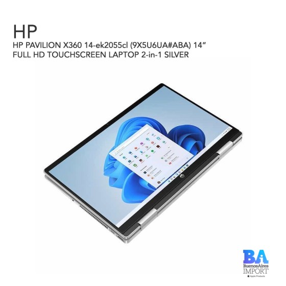 HP PAVILION X360 14-ek2055cl (9X5U6UA)  14” FULL HD TOUCHSCREEN LAPTOP 2-in-1...