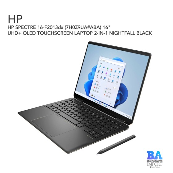 HP SPECTRE 16-F2013dx (7H0Z9UA) 16" UHD+ OLED TOUCHSCREEN LAPTOP 2-IN-1...