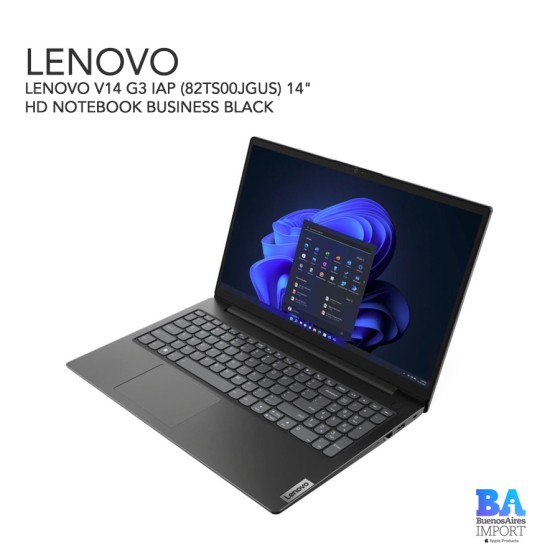 LENOVO V14 G3 IAP (82TS00JGUS) 14" FHD NOTEBOOK BUSINESS BLACK