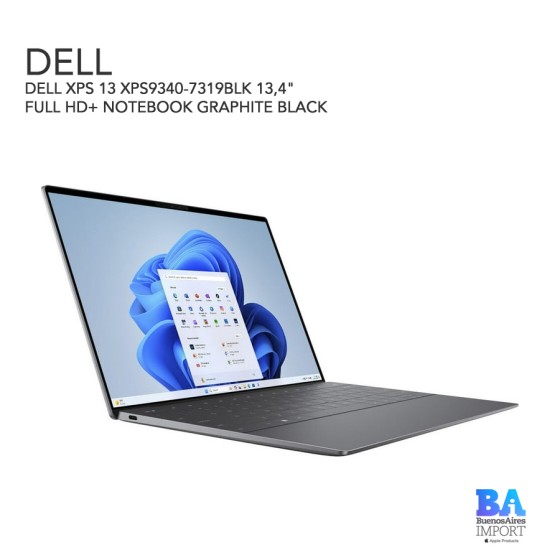 DELL XPS 13 XPS9340-7319BLK 13,4" FULL HD+ NOTEBOOK GRAPHITE BLACK