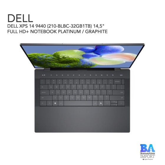 DELL XPS 14 9440 (210-BLBC-32GB1TB) 14,5" FULL HD+ NOTEBOOK PLATINUM / GRAPHITE