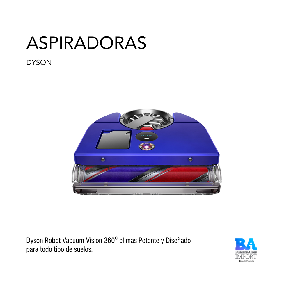 Dyson Robot Vacuum Vision 360º el mas Potente y Diseñado para todo tipo de suelos.