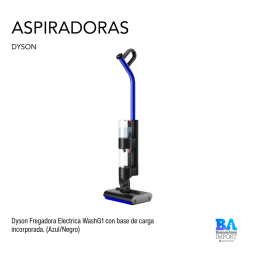 Dyson Fregadora Electrica WashG1 con base de carga incorporada. (Azul/Negro)