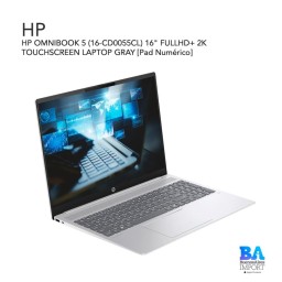 HP OMNIBOOK 5 (16-CD0055CL) 16" FULLHD+ 2K TOUCHSCREEN LAPTOP GRAY [Pad Numérico]