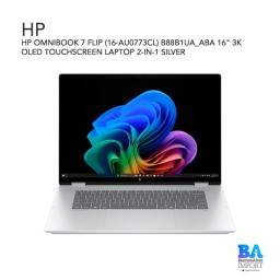 HP OMNIBOOK 7 FLIP (16-AU0773CL) B88B1UA_ABA 16" 3K OLED TOUCHSCREEN LAPTOP 2-IN-1 SILVER