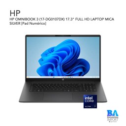 HP OMNIBOOK 3 (17-DG0107DX) 17.3" FULL HD LAPTOP MICA SILVER [Pad Numérico]