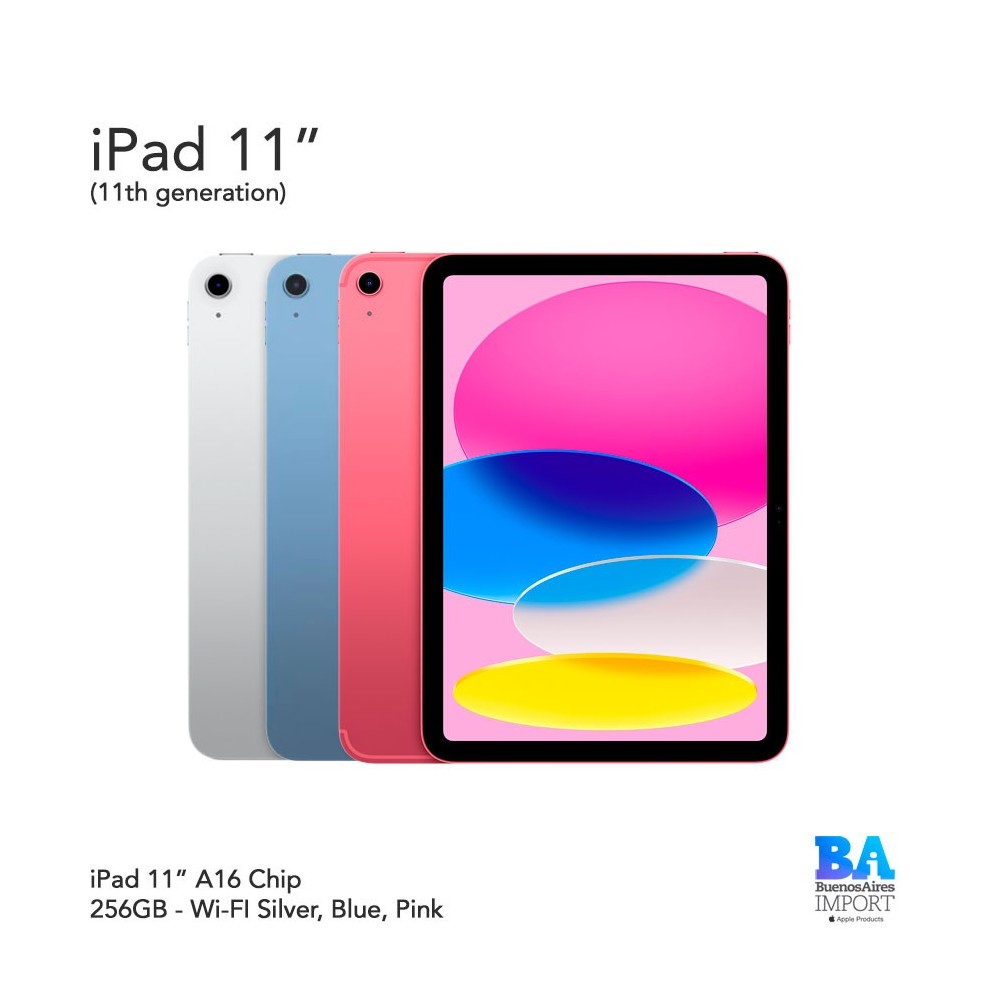 iPad 11"  (11th generation) - 256 GB Wi‑Fi