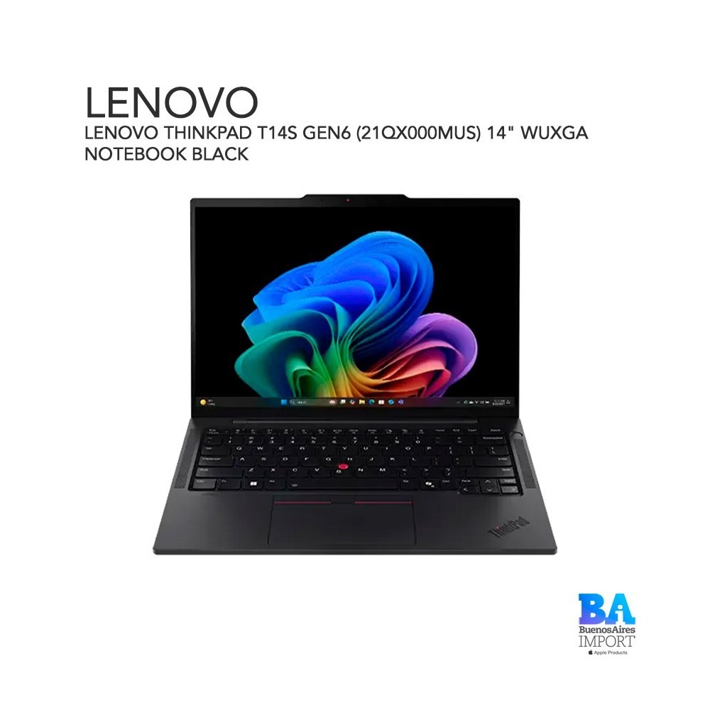 LENOVO THINKPAD T14S GEN6 (21QX000MUS) 14" WUXGA NOTEBOOK BLACK