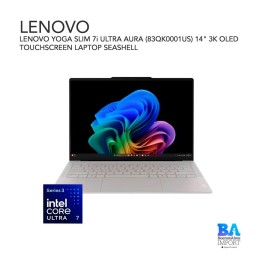 LENOVO YOGA SLIM 7i ULTRA AURA (83QK0001US) 14" 3K OLED TOUCHSCREEN LAPTOP SEASHELL
