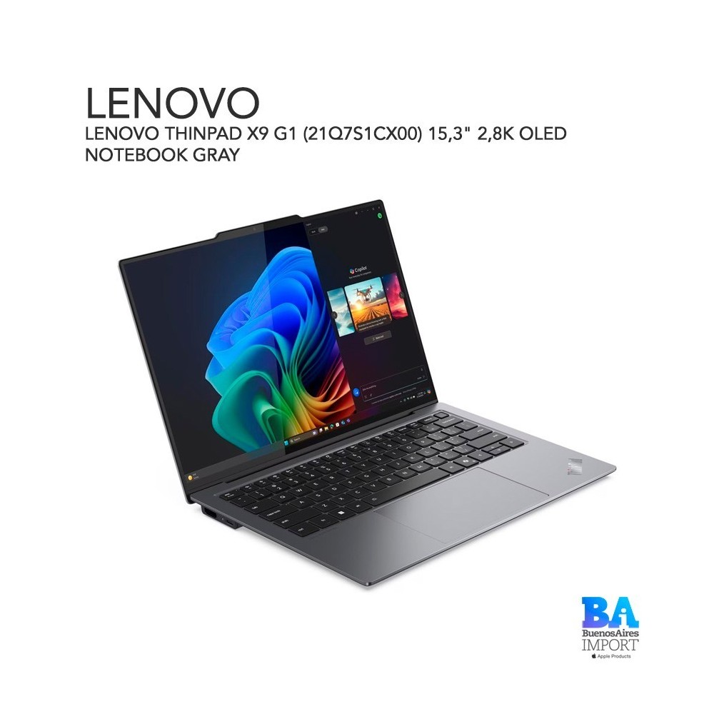 LENOVO THINPAD X9 G1 (21Q7S1CX00) 15,3" 2,8K OLED NOTEBOOK GRAY
