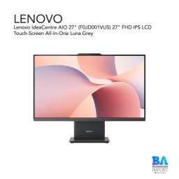 Lenovo IdeaCentre AIO 27" (F0JD001VUS) 27" FHD IPS LCD Touch-Screen All-In-One Luna Grey