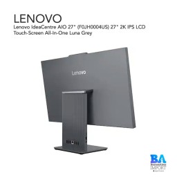 Lenovo IdeaCentre AIO 27" (F0JH0004US) 27" 2K IPS LCD Touch-Screen All-In-One Luna Grey