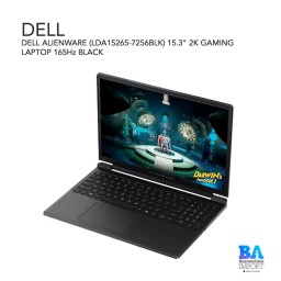 DELL ALIENWARE (LDA15265-7256BLK) 15.3" 2K GAMING LAPTOP 165Hz BLACK