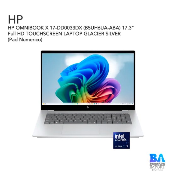 HP OMNIBOOK X 17-DD0033DX (B5UH6UA-ABA) 17.3" Full HD TOUCHSCREEN LAPTOP...
