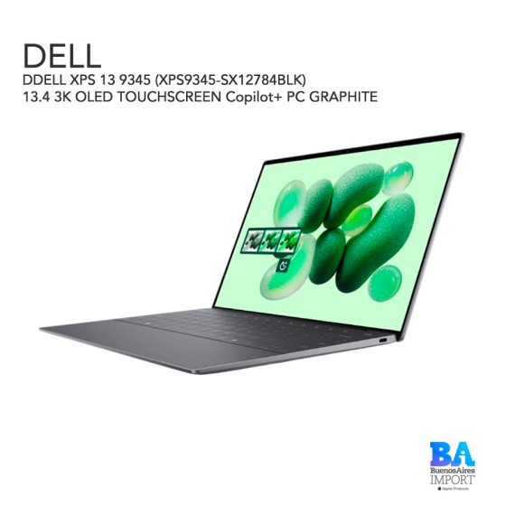 DELL XPS 13 9345 (XPS9345-SX12784BLK) 13.4 3K OLED TOUCHSCREEN Copilot+ PC...