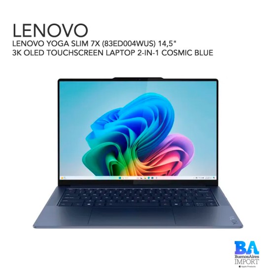 LENOVO YOGA SLIM 7X (83ED004WUS) 14,5" 3K OLED TOUCHSCREEN LAPTOP 2-IN-1...