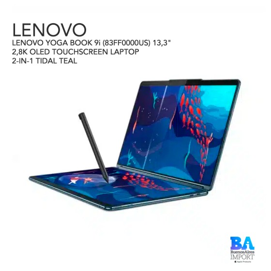 LENOVO YOGA BOOK 9i (83FF0000US) 13,3" 2,8K OLED TOUCHSCREEN LAPTOP 2-IN-1...