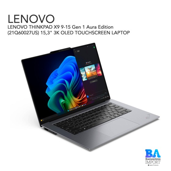 LENOVO THINKPAD X9 9-15 Gen 1 Aura Edition (21Q60027US) 15,3" 3K OLED...