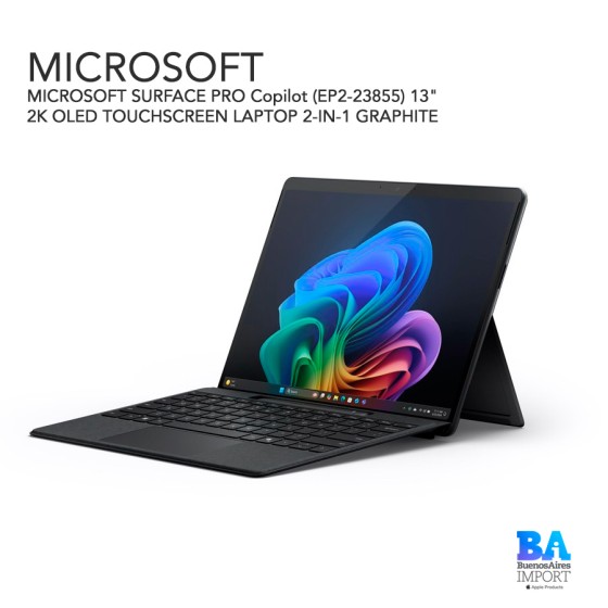 MICROSOFT SURFACE PRO Copilot (EP2-23855) 13" 2K OLED TOUCHSCREEN LAPTOP...