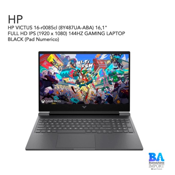 HP VICTUS 16-r0085cl (8Y487UA-ABA) 16,1" FULL HD IPS (1920 x 1080) 144HZ...