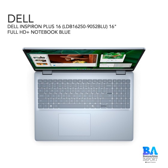 DELL INSPIRON PLUS 16 (LDB16250-9052BLU) 16" FULL HD+ NOTEBOOK BLUE