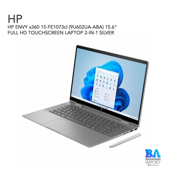 HP ENVY x360 15-FE1073cl (9U602UA-ABA) 15.6" FULL HD TOUCHSCREEN LAPTOP...