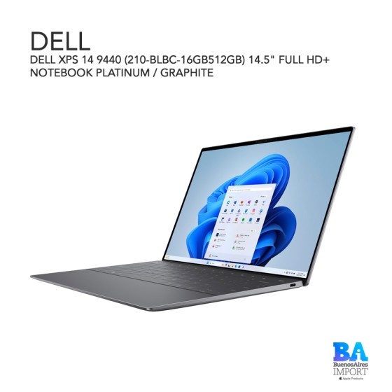 DELL XPS 14 9440 (210-BLBC-16GB512GB) 14.5" FULL HD+ NOTEBOOK PLATINUM /...