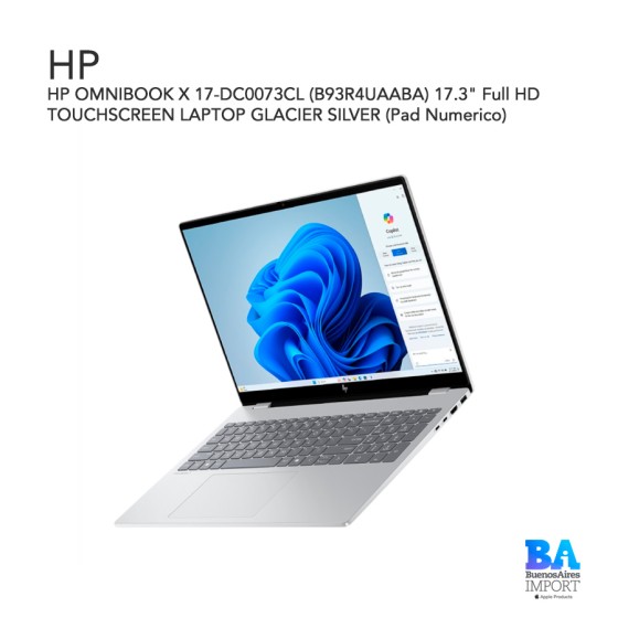 HP OMNIBOOK X 17-DC0073CL (B93R4UAABA) 17.3" Full HD TOUCHSCREEN LAPTOP...