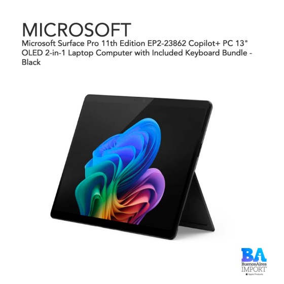 Microsoft Surface Pro 11th Edition EP2-23862 Copilot+ PC 13" OLED 2-in-1...