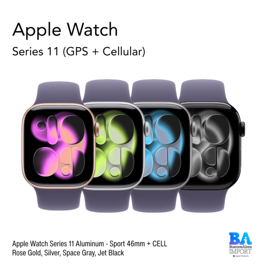 Apple Watch Series 11 Aluminum - Sport 46mm + CELL