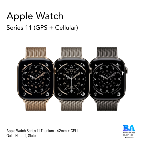 Apple Watch Series 11 Titanium - 42mm + CELL