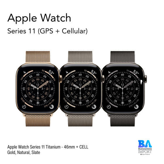 Apple Watch Series 11 Titanium - 46mm + CELL