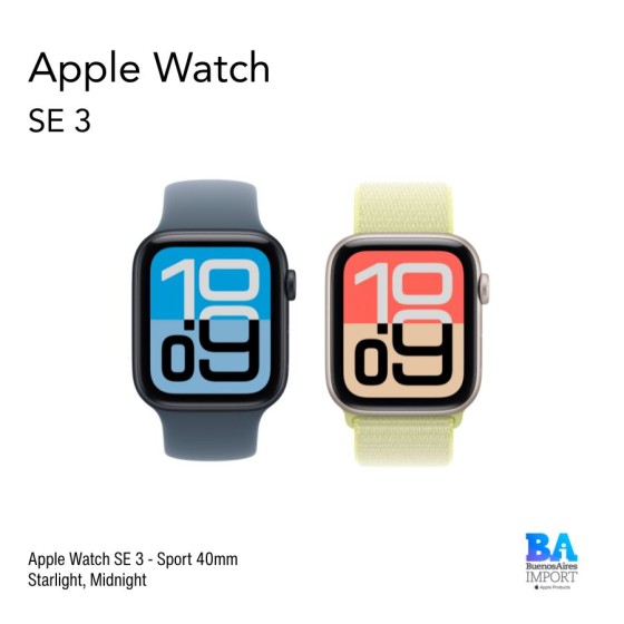 Apple Watch SE 3 - Sport 40mm