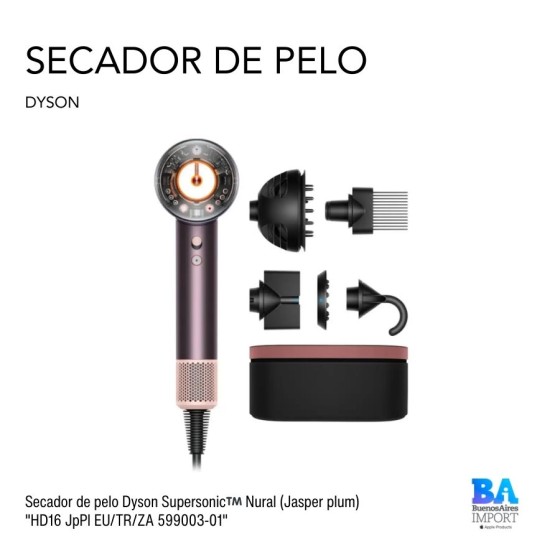 Secador de pelo Dyson Supersonic™️ Nural (Jasper plum) HD16 JpPl EU/TR/ZA...