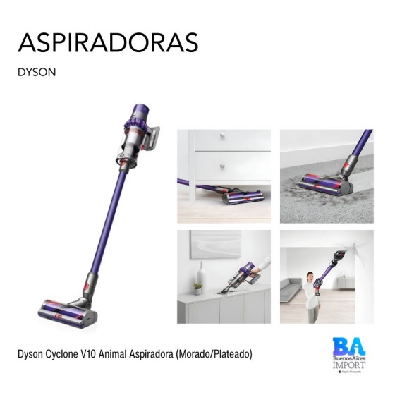 Dyson Cyclone V10 Animal Aspiradora (Morado/Plateado)