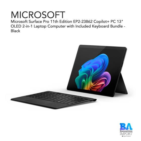 Microsoft Surface Pro 11th Edition EP2-23862 Copilot+ PC 13" OLED 2-in-1...
