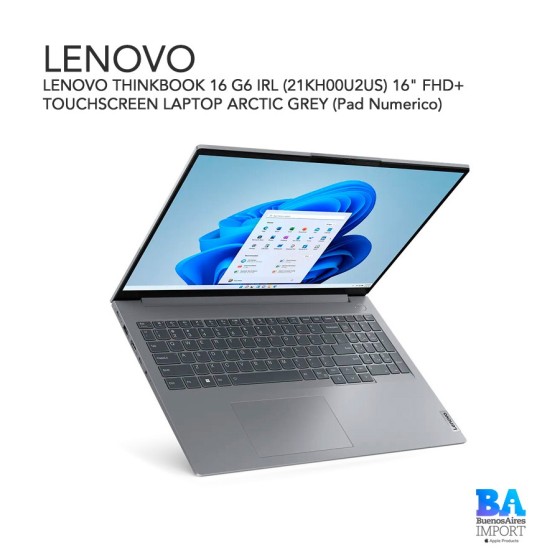 LENOVO THINKBOOK 16 G6 IRL (21KH00U2US) 16" FHD+ TOUCHSCREEN LAPTOP ARCTIC...