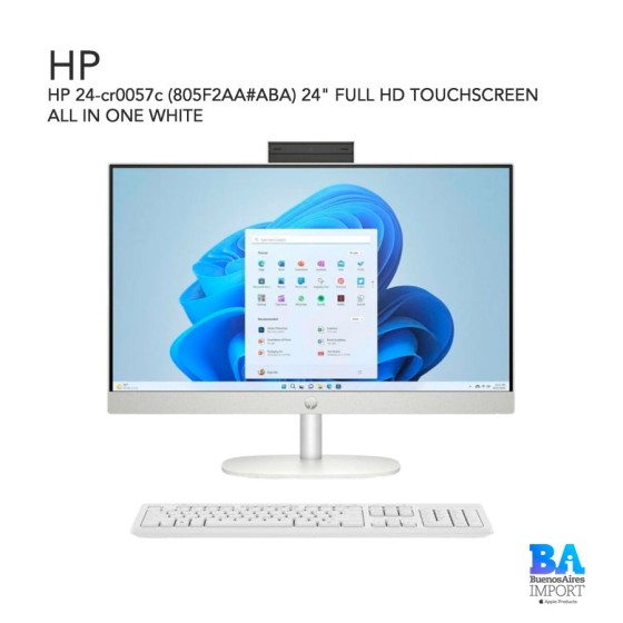 HP 24-cr0057c (805F2AA_ABA) 24" FULL HD TOUCHSCREEN ALL IN ONE WHITE