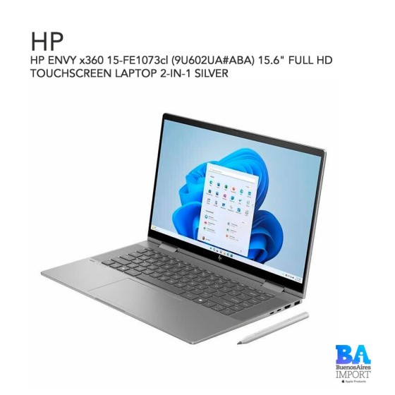HP ENVY x360 15-FE1073cl (9U602UA_ABA) 15.6" FULL HD TOUCHSCREEN LAPTOP...