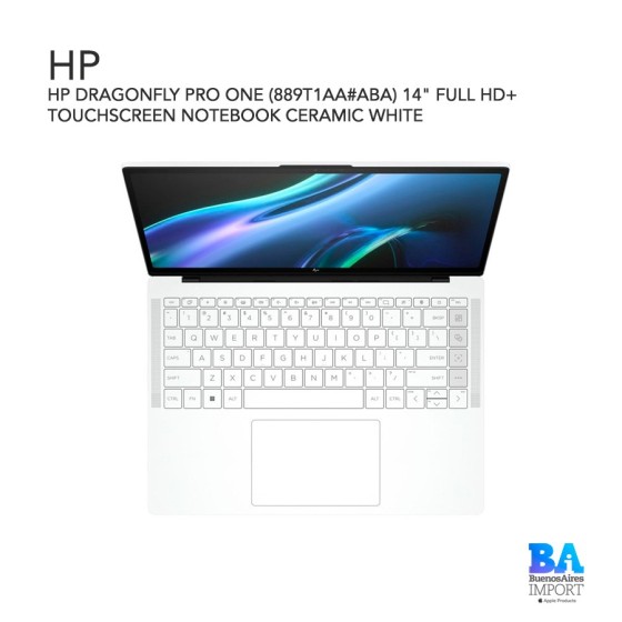 HP DRAGONFLY PRO ONE (889T1AA_ABA) 14" FULL HD+ TOUCHSCREEN NOTEBOOK CERAMIC...