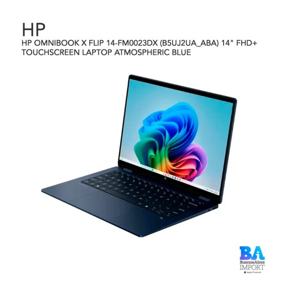 HP OMNIBOOK X FLIP 14-FM0023DX (B5UJ2UA_ABA) 14" FHD+ TOUCHSCREEN LAPTOP...
