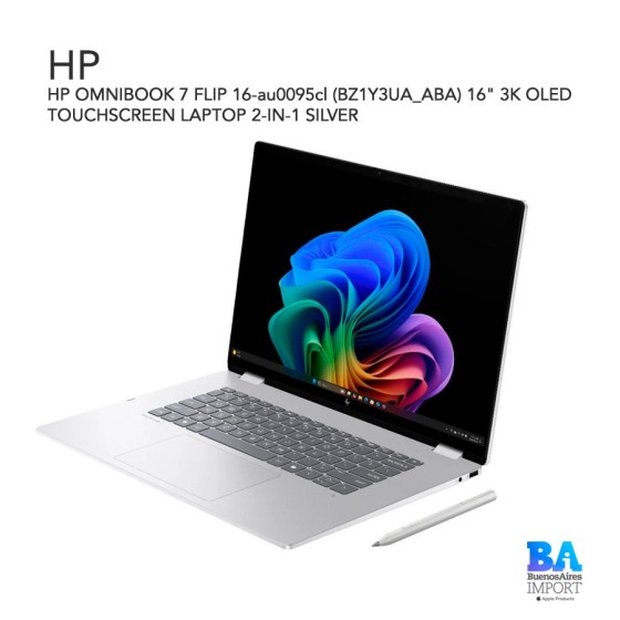 HP OMNIBOOK 7 FLIP 16-au0095cl (BZ1Y3UA_ABA) 16" 3K OLED TOUCHSCREEN LAPTOP...