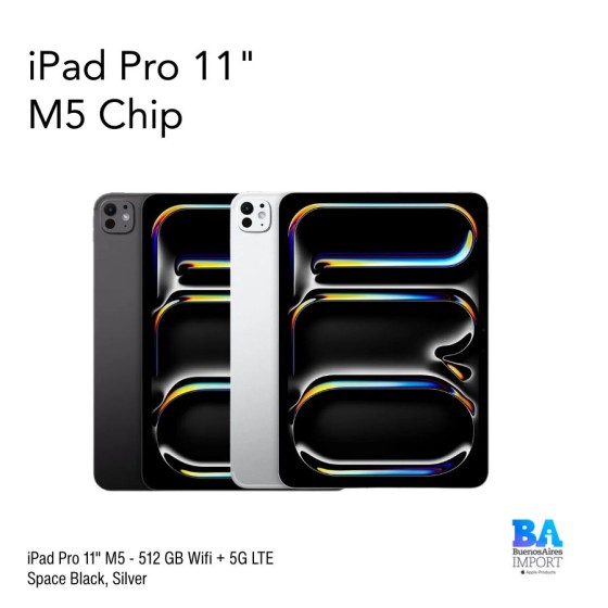 iPad Pro 11" M5 - 512 GB Wifi + 5G