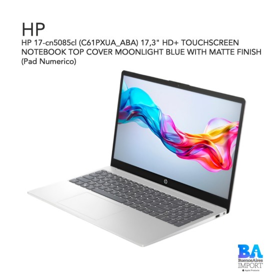 HP 17-cn5085cl (C61PXUA_ABA) 17,3" HD+ TOUCHSCREEN NOTEBOOK TOP COVER...