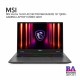 MSI Vector 16 HX AI (VECTOR16HXA2420) 16" QHD+ GAMING LAPTOP COSMO GRAY